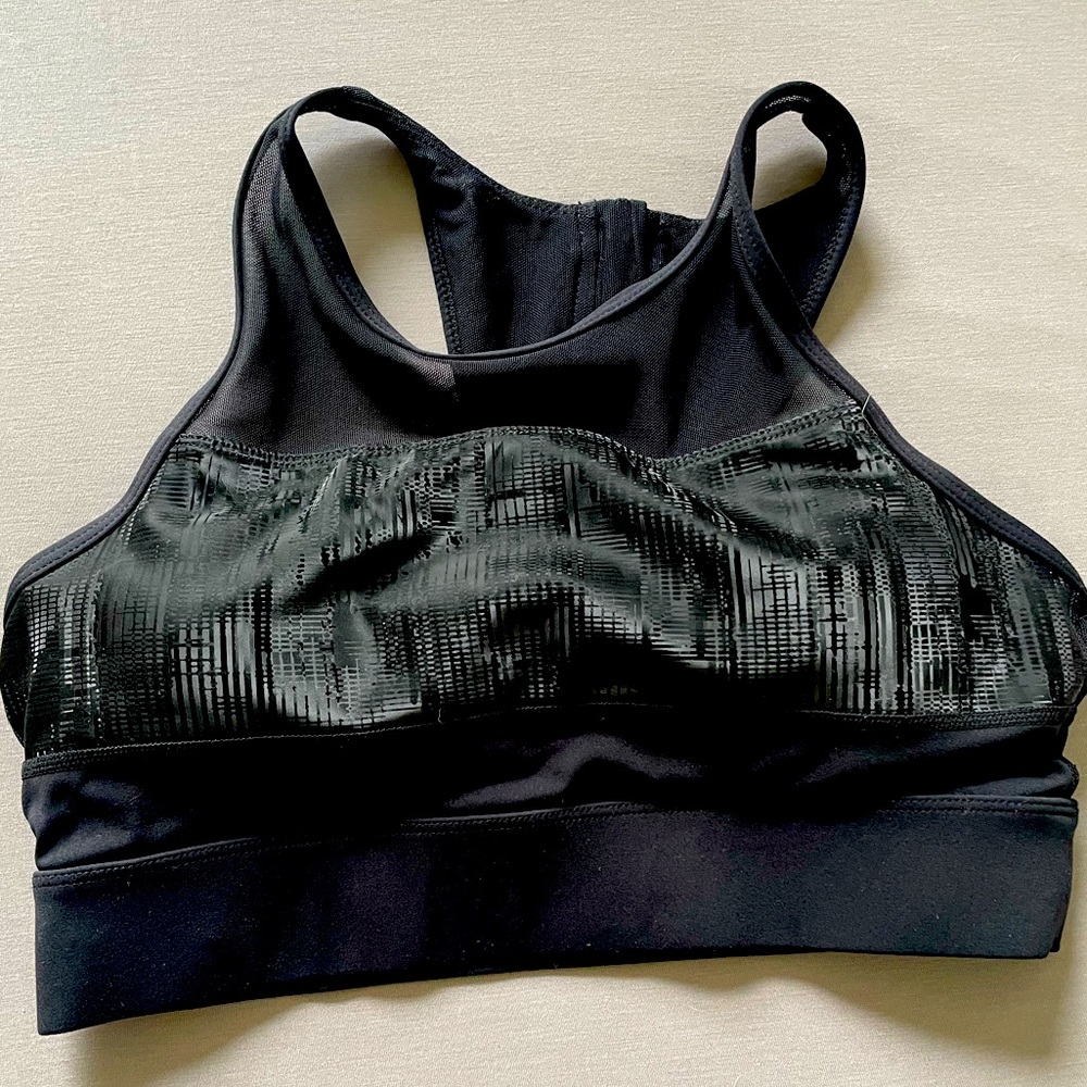 ♠️Black Mirage All Star Bra-EUC size Medium